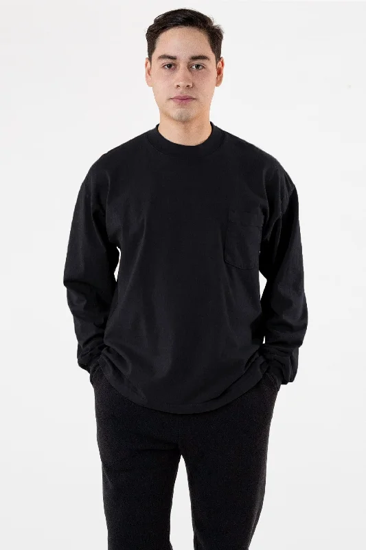 1210GD - 8.5 oz. Heavy Jersey Long Sleeve Boxy Work Shirt