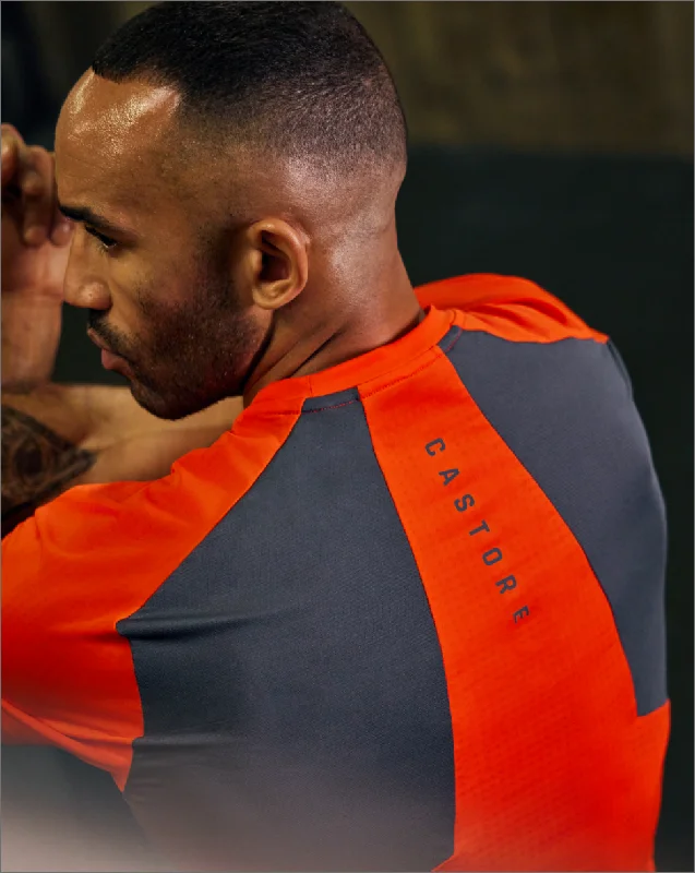 Men’s Apex Short Sleeve Aeromesh T Shirt - Orange