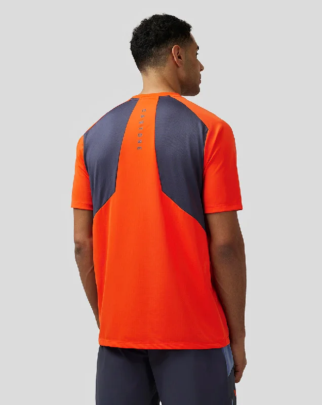 Men’s Apex Short Sleeve Aeromesh T Shirt - Orange