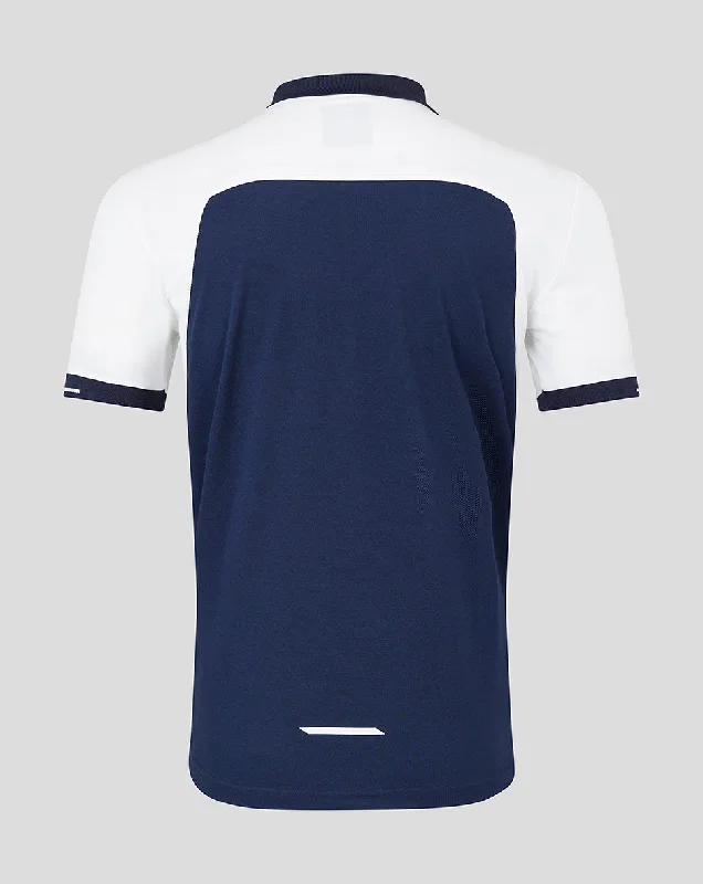 AMC Men's Technical Polo - White/Navy