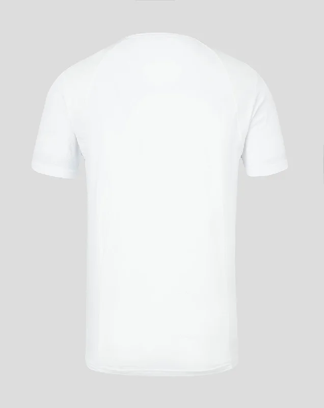 AMC Men's Mesh Mix Training Tee - White