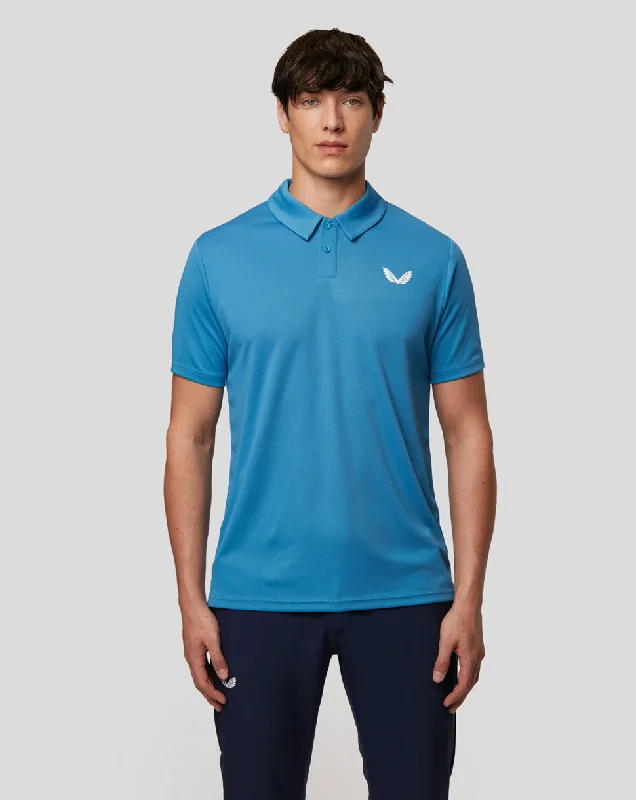 Azure Tota Golf Performance Short Sleeve Polo