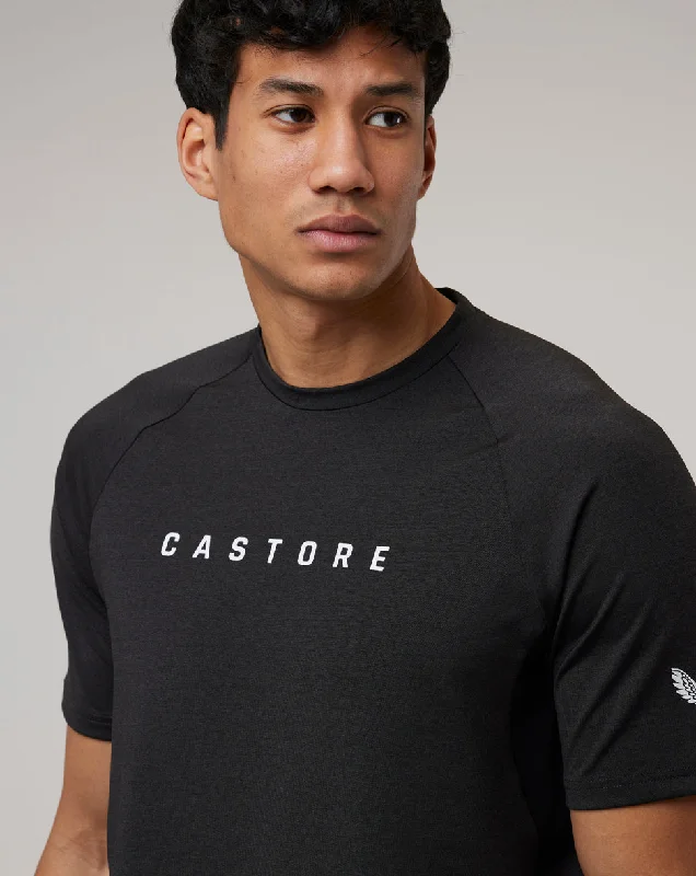 Black Active Graphic Tee