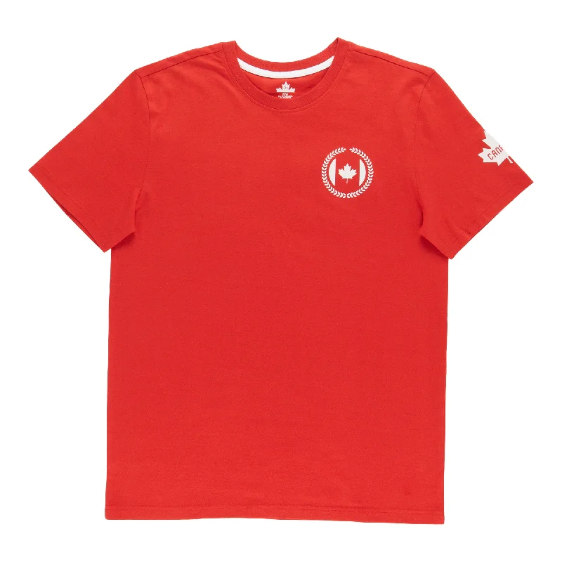 Canada EH! Men's Canada Day Crew Neck T-Shirt