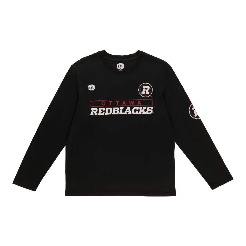 CFL Men's Ottawa Redblacks Long Sleeve T-Shirt