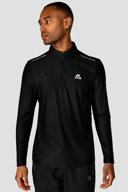 Charge 1/4 Zip - Black