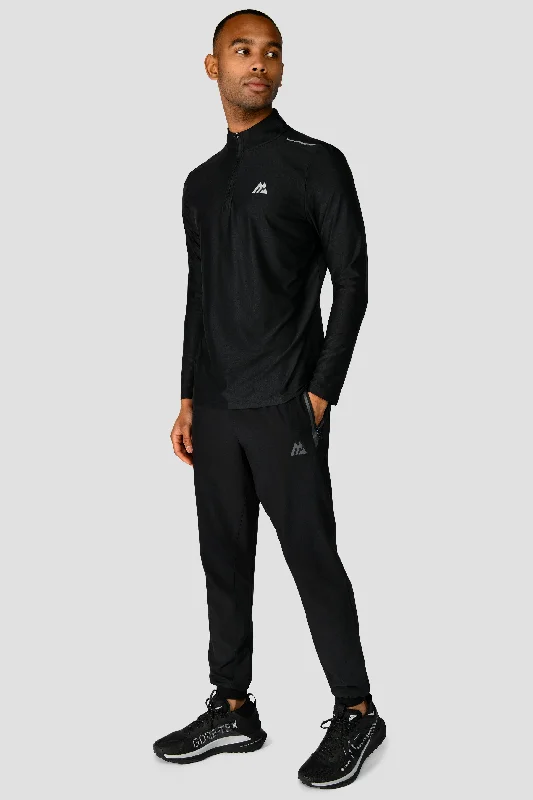 Charge 1/4 Zip - Black