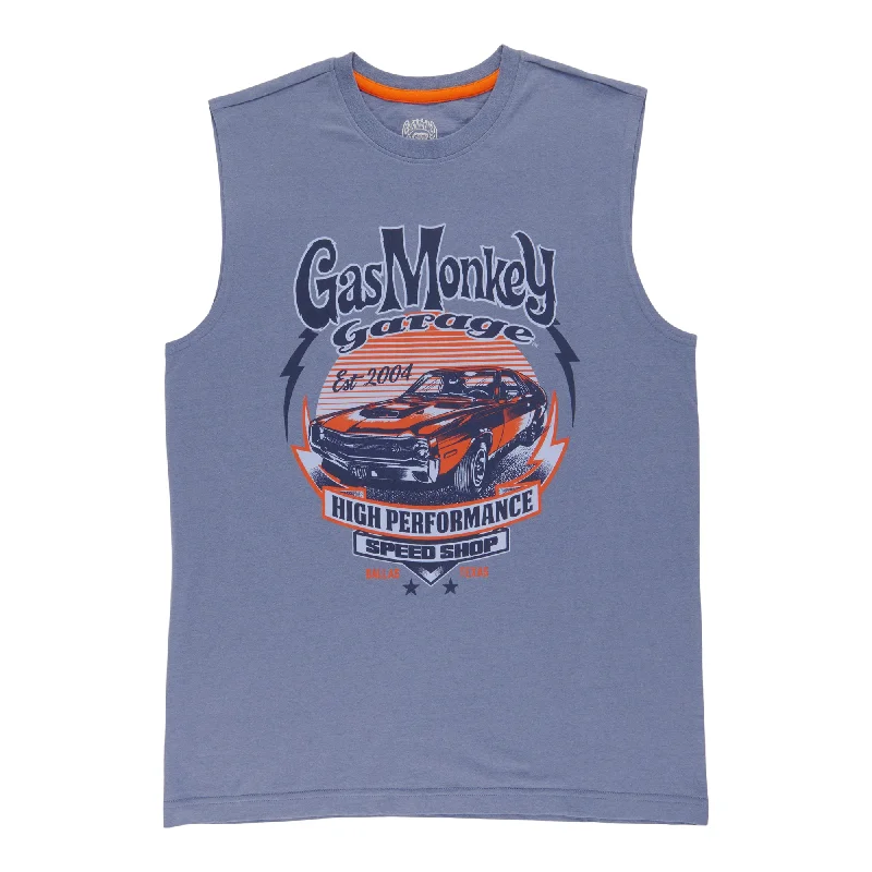 Gas Monkey Men's Crew Neck Tank Top