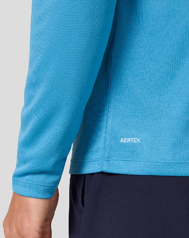 Men’s Adapt Quarter Zip Top – Corn Blue