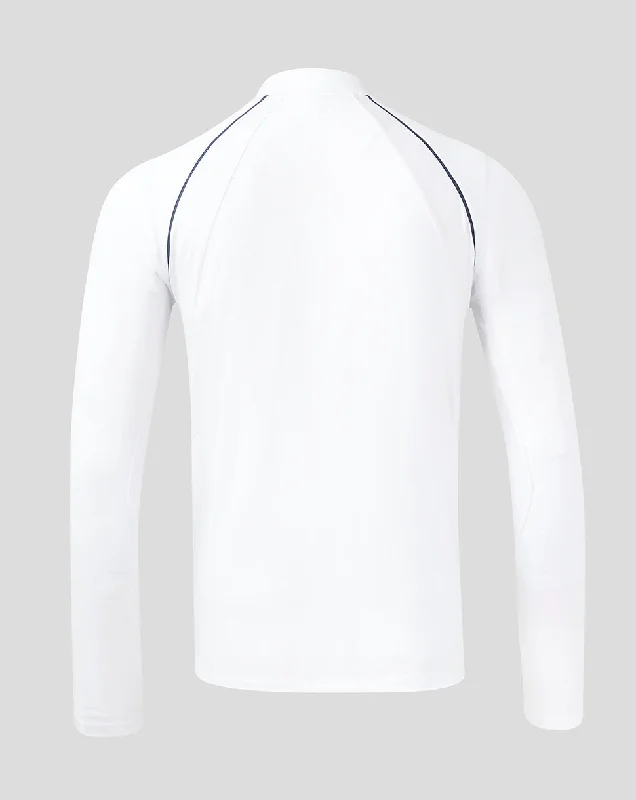 Men’s AMC Aeromesh Quarter Zip - White