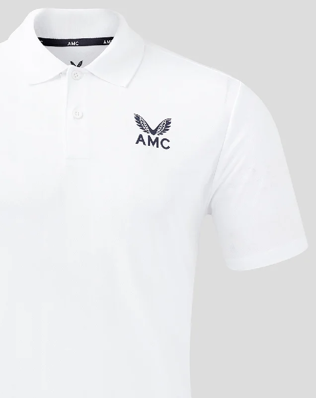 Men’s AMC Core Polo – White