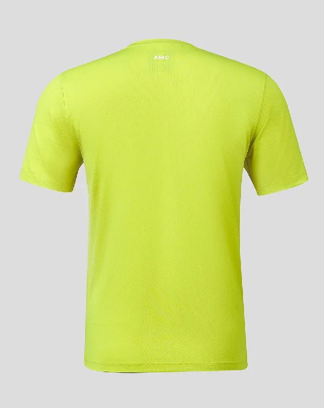 Men’s AMC Short Sleeve Tennis T Shirt – Chartreuse Green