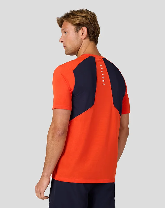 Men’s Apex Aeromesh T Shirt - Fiesta