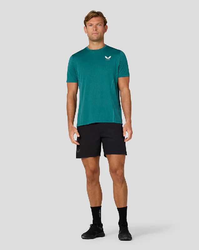 Men’s Apex Knit T-Shirt – Aqua