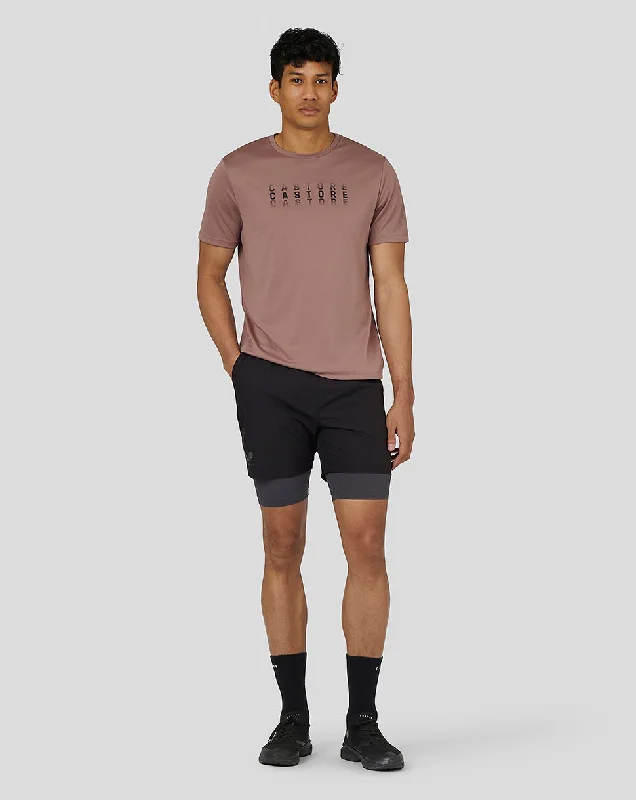 Men’s Flow Short Sleeve Graphic T-Shirt - Peach Clay