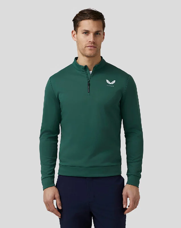 Men’s Golf Club Classic Quarter Zip Top - Green