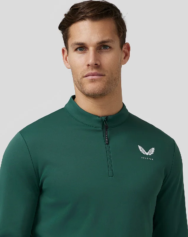 Men’s Golf Club Classic Quarter Zip Top - Green