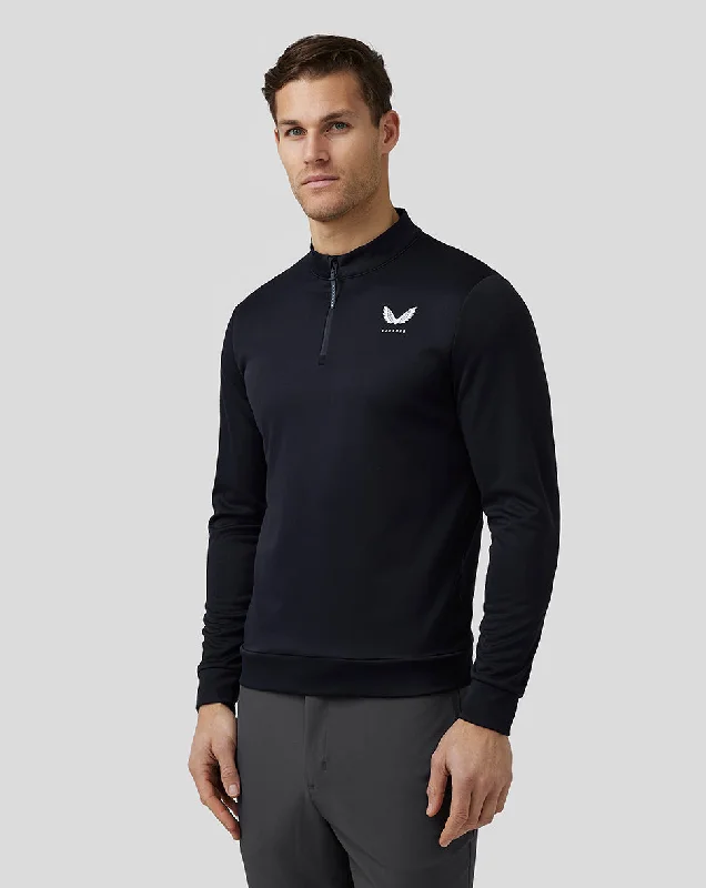 Men’s Golf Club Classic Quarter Zip Top - Midnight Navy