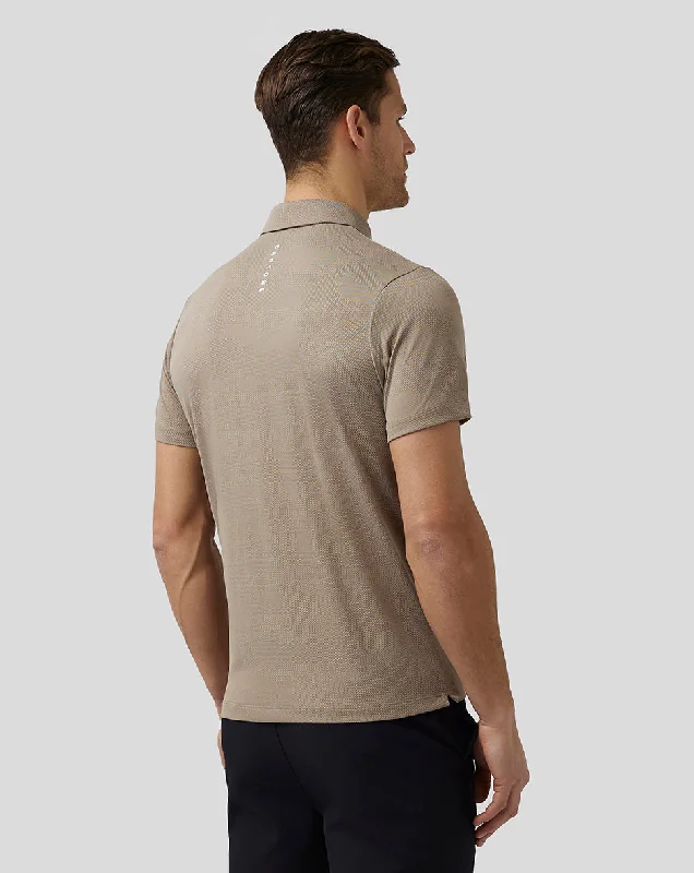 Men’s Golf Engineered Knit Polo - Clay