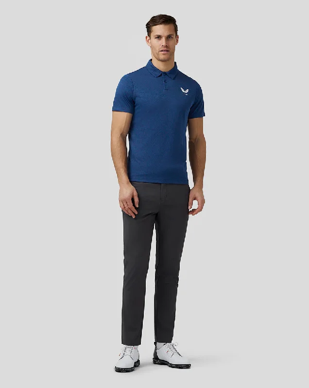 Men’s Golf Engineered Knit Polo - Navy