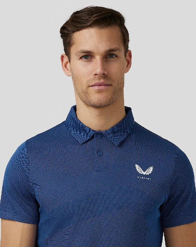 Men’s Golf Engineered Knit Polo - Navy