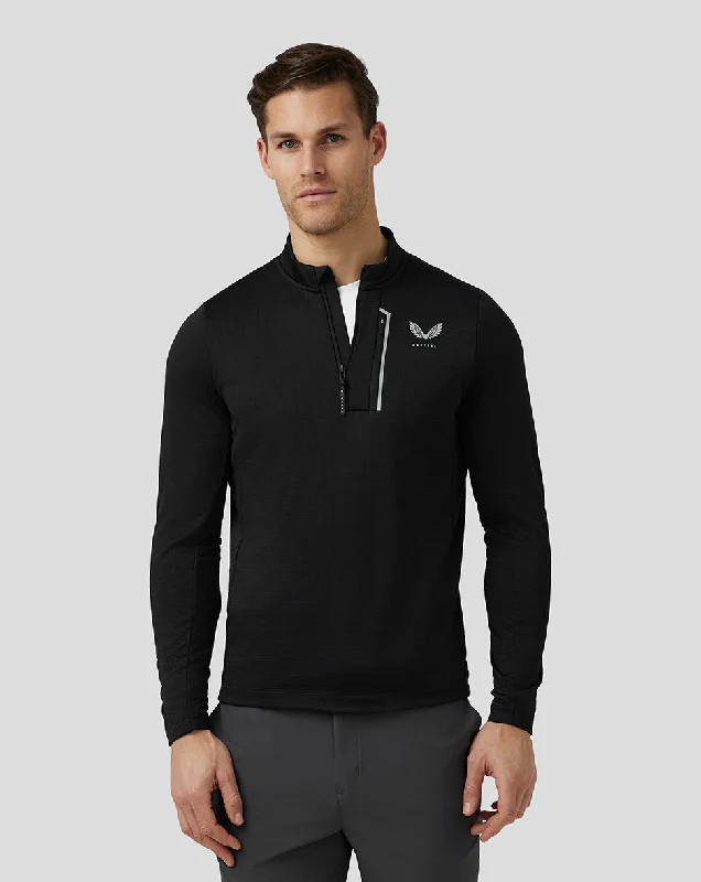 Men’s Golf Pinnacle Tech Half Zip Top - Black