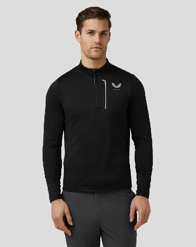 Men’s Golf Pinnacle Tech Half Zip Top - Black