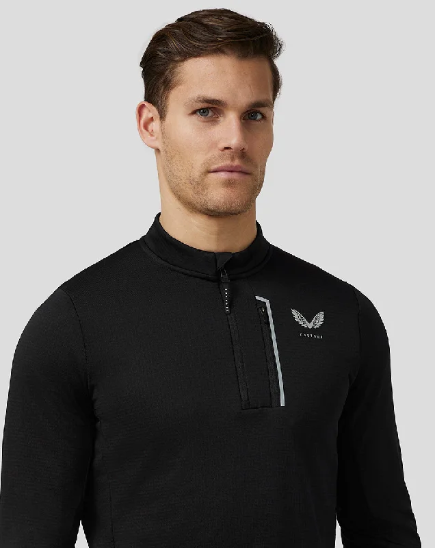 Men’s Golf Pinnacle Tech Half Zip Top - Black