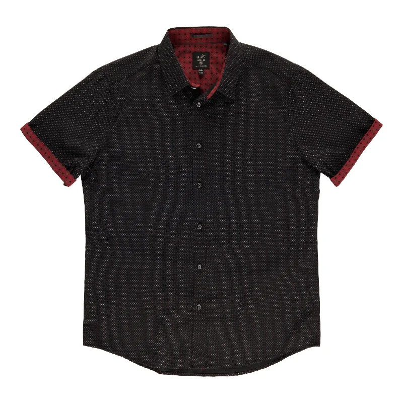 Men's Collared Button-Up Shirt