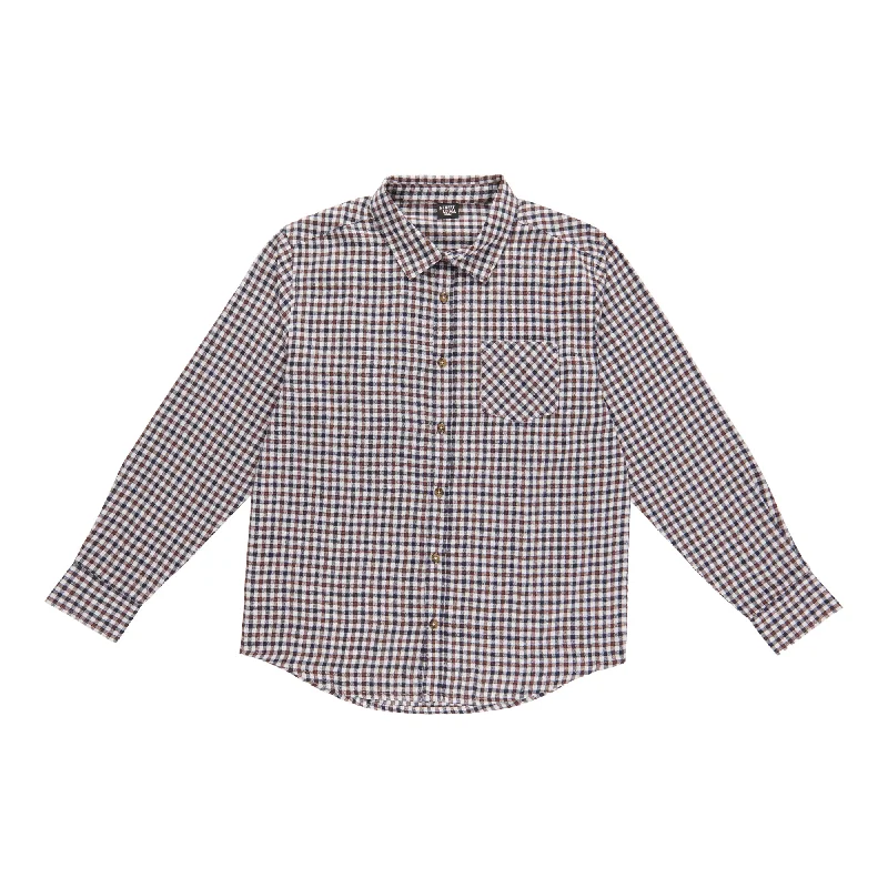 Men's Collared Flannel Shirt