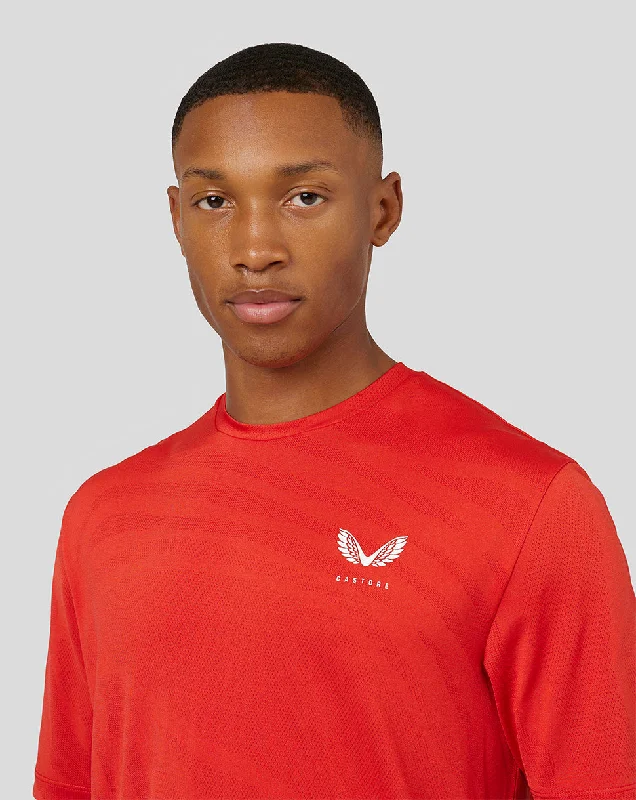 Men's Core Tech T-Shirt - Poppy