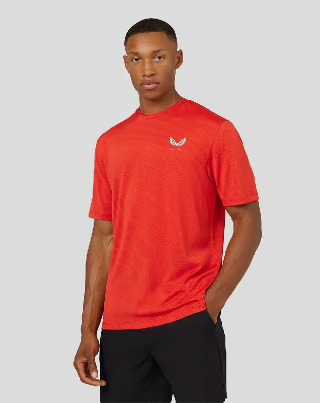 Men's Core Tech T-Shirt - Poppy