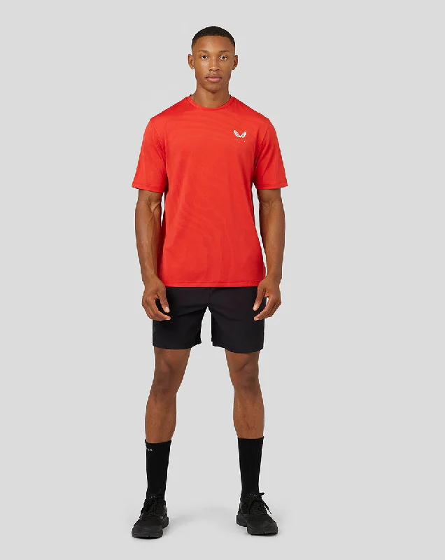 Men's Core Tech T-Shirt - Poppy