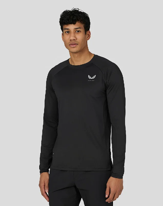 Men's Active Performance Long Sleeve T-Shirt - Black