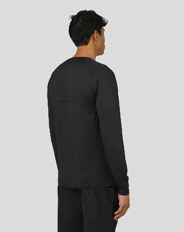 Men's Active Performance Long Sleeve T-Shirt - Black