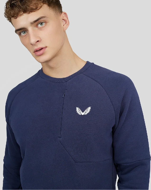 Men's Technical Sweatshirt - Navy