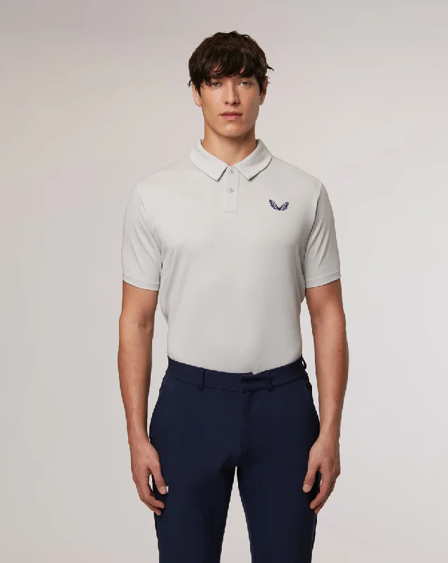 Mist Tota Golf Performance Short Sleeve Polo