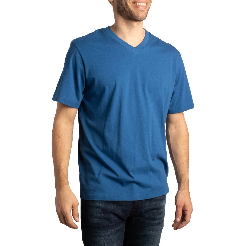 Mountain Ridge Men's V- Neck Sail Away Tee - S-XXL