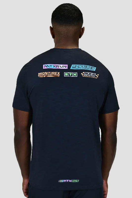 MTX Speed Run T-Shirt - Midnight Blue