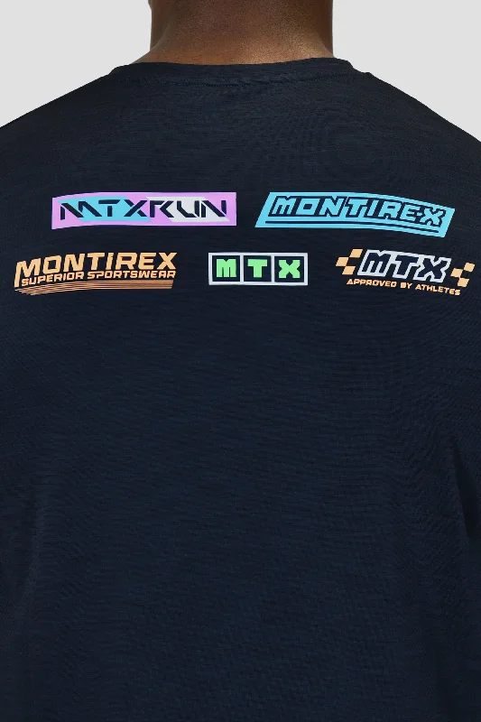 MTX Speed Run T-Shirt - Midnight Blue