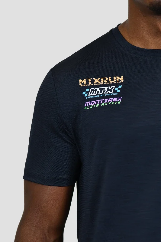 MTX Speed Run T-Shirt - Midnight Blue