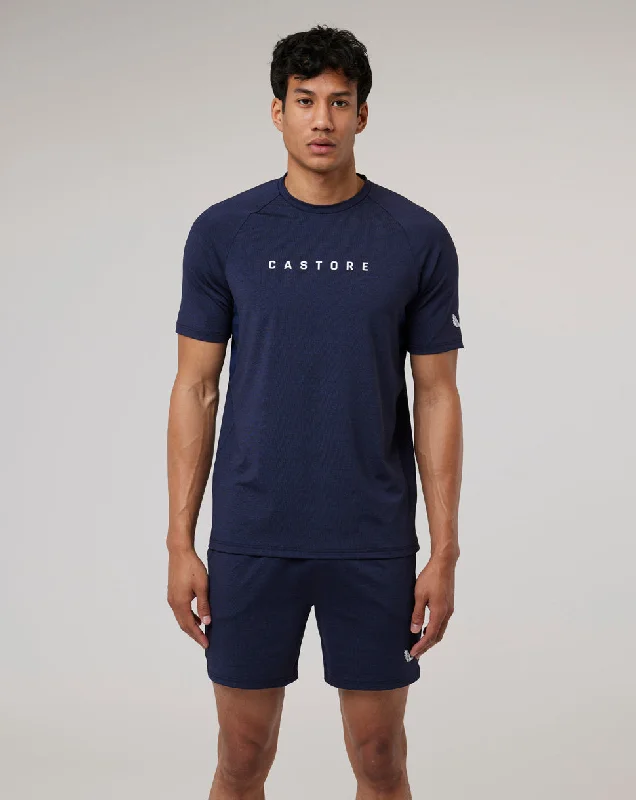 Peacoat Active Graphic Tee