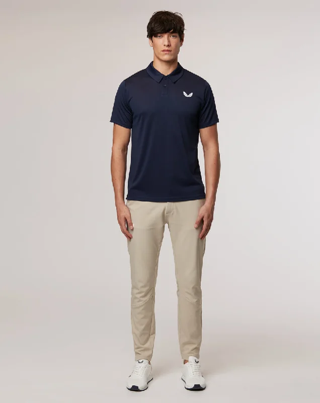 Peacoat Tota Golf Performance Short Sleeve Polo