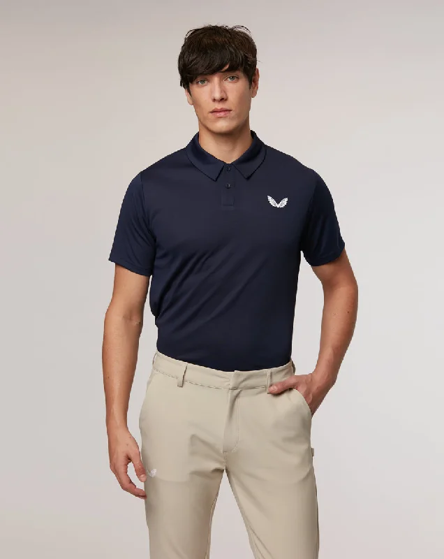 Peacoat Tota Golf Performance Short Sleeve Polo