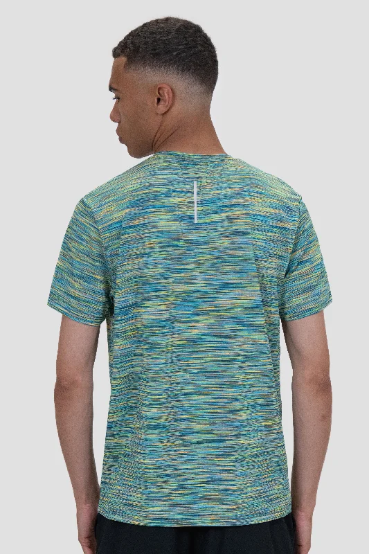 Trail T-Shirt - Blue/Orange/Lime