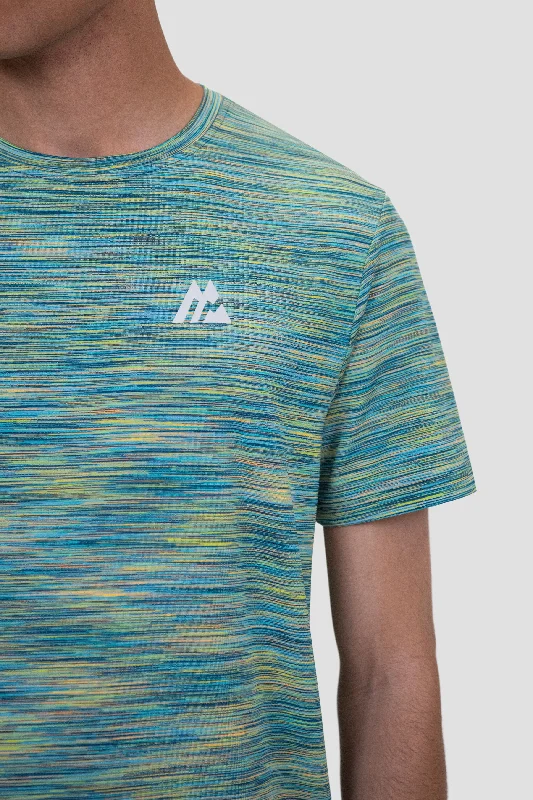 Trail T-Shirt - Blue/Orange/Lime