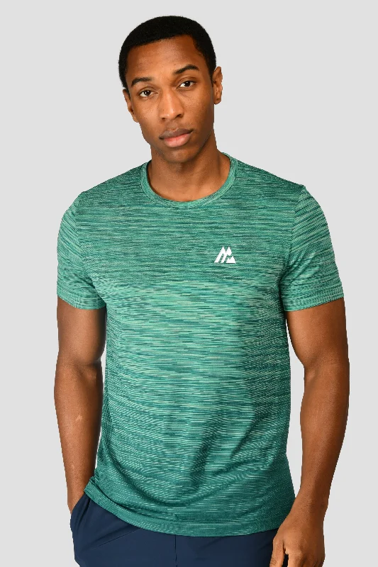 Trail Seamless T-Shirt - Mountain Meadow/Deep Sea