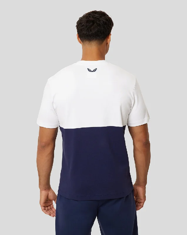 White Cobalt Capsule Block Recovery T-Shirt