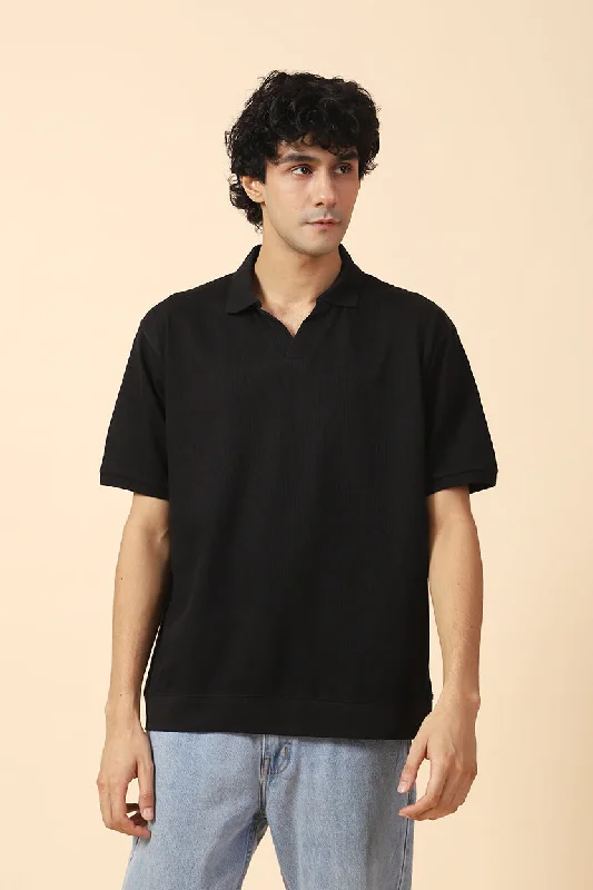 JOHNNY COLLAR TEXTURED POLO