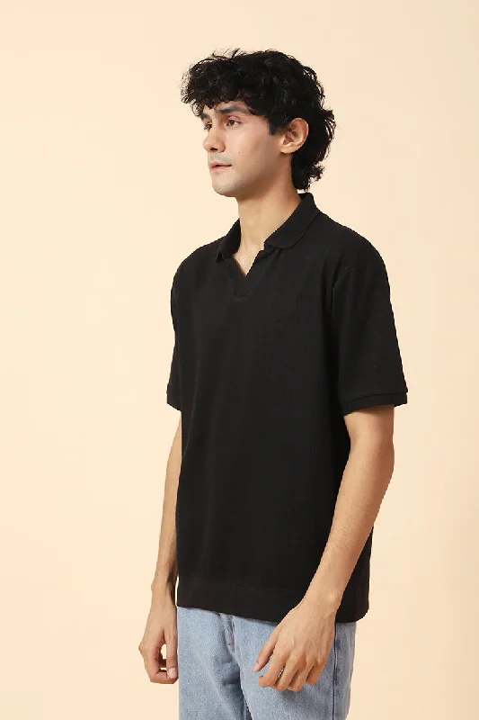 JOHNNY COLLAR TEXTURED POLO